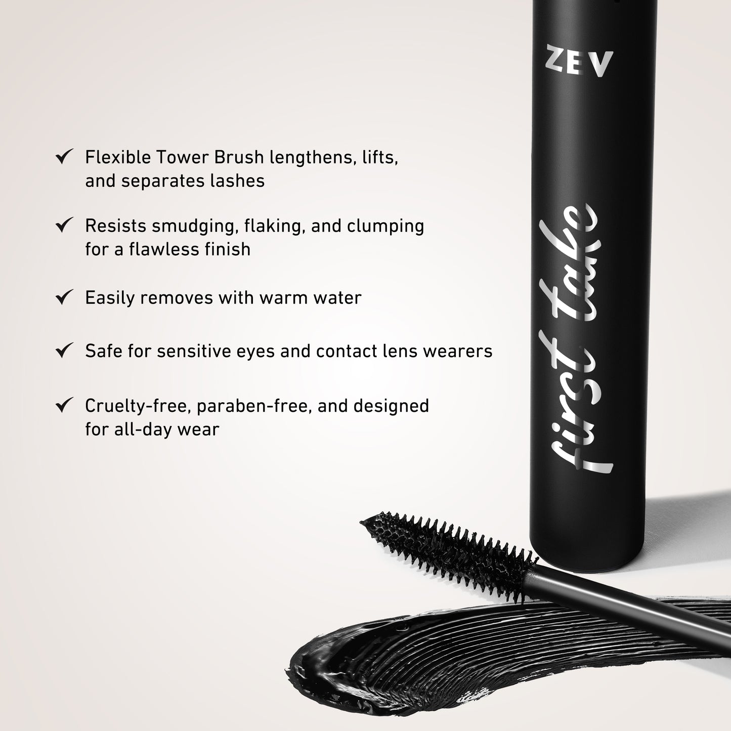 First Take Mascara - Black